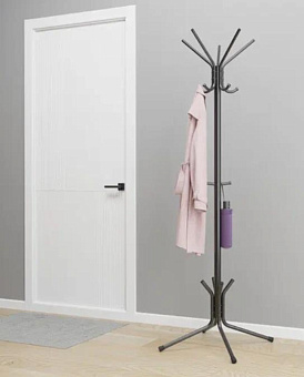 ЗМИ Вешалка напольная "МегаЛуч" (Черный) ВНПМЛ Ч Вешалка