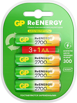 GP (20275) ReEnergy - емкость 2650 мАч Аккумулятор
