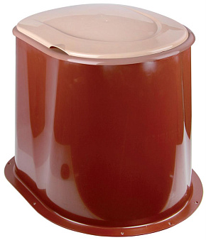 АЛЬТЕРНАТИВА М1295 (коричневый) Туалет дачный