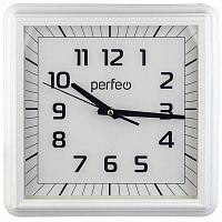 PERFEO (PF_C3574) VENTO - PF-S8826, белый Часы
