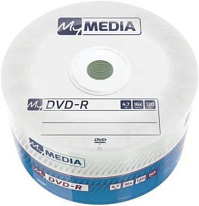 MYMEDIA Диск 4.7Gb 16x Pack wrap (50шт) (69200)
