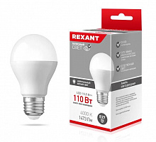 REXANT (604-009) A60 15,5 ВТ E27 1473 ЛМ 4000 K Лампа светодиодная