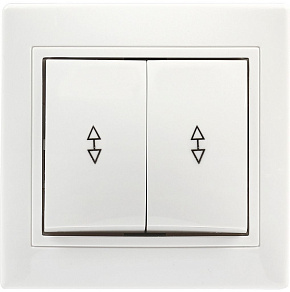 SMARTBUY (SBE-01w-10-SW22-0) Венера, 1-клавишный,белый выключатель