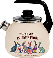 APPETITE 4с209я Зайцы эмал 3,0л Чайник APPETITE 4с209я Зайцы эмал 3,0л