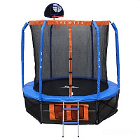 ECOS BS-10FT-3 батут 10" с сеткoй и баскетбольным кольцом (010365) Спортивный инвентарь ЭКОС BS-10FT-3 батут 10" с сеткoй и баскетбольным кольцом (010