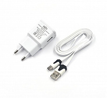 OLTO WCH-4107 СЗУ USB 1A + кабель Type-C Зарядное устройство