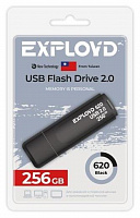 EXPLOYD 256GB 620 Black 2.0 [EX-256GB-620-Black] USB флэш-накопитель