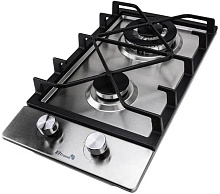 ELTRONIC (33-17) 2 конфорки , нержавеющая сталь Варочная панель