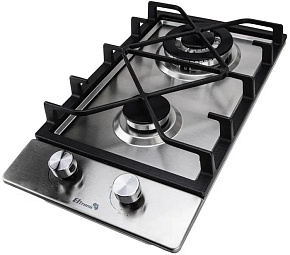 ELTRONIC (33-17) 2 конфорки , нержавеющая сталь Варочная панель