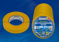 UNIEL (04506) UIT-135P 20/15/10 YEL Изолента