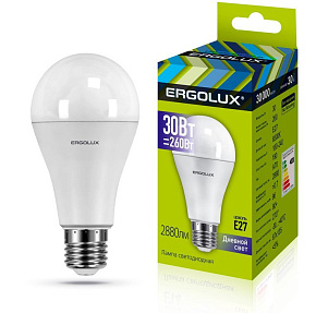 ERGOLUX (14230) LED-A70-30W-E27-6K Лампа светодиодная