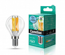 CAMELION (13713) LED12-G45-FL/845/E14 Лампа