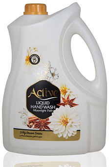 ACTIVE Жидкое мыло жемчужное 3750 мл. Орхидея и корица (Лунный свет) (511801654) Жидкое мыло ACTIVE Жидкое мыло жемчужное 3750 мл. Орхидея и корица (Л