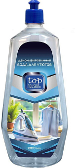 TOP HOUSE Вода для утюгов и парогенераторов, 1000 мл (181527) TOP HOUSE Вода для утюгов и парогенераторов, 1000 мл (181527)