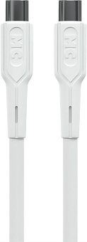 MORE CHOICE (4620202553195) K63aa USB 3.0A PD 60W для Type-C Type-C - 1 м , белый Кабель