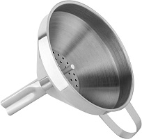 MALLONY Воронка с фильтром, Domestico, размер: 10,5*13*10,5 см, из нержавеющей стали (108959)