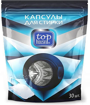 TOP HOUSE Капсулы для стирки, 30 шт (180384) TOP HOUSE Капсулы для стирки, 30 шт (180384)