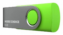 MORE CHOICE (4610196407536) MF8-4 USB 8Gb 2.0 Green флэш-накопитель