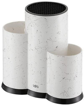 LARA LR05-107 White Подставка для ножей