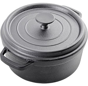 MAYER&BOCH 29814 3,5 л с/кр 24 см чугун Кастрюля MAYER&BOCH 29814 черный