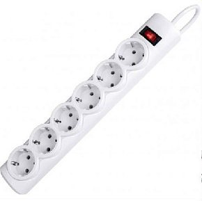 DEFENDER (99490) DFS 153, 6роз - 3м - белый Сетевой фильтр