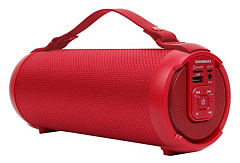 SOUNDMAX SM-PS5015B красный Портативные аудиосистемы SOUNDMAX SM-PS5015B(красный)