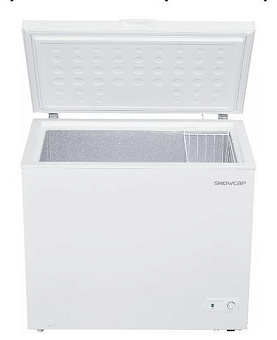 SNOWCAP CF-150Е 150л (ларь, глухая крышка) белый Морозильник