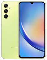 SAMSUNG Galaxy A34 5G SM-A346E 8/256Gb Lime Green (SM-A346ELGESKZ) Смартфон