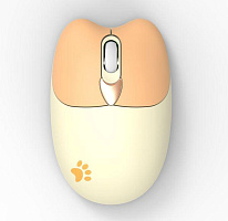 PERFEO (PF_B3404) KITTY , 4 кн, ?Silent Click? DPI 800-1600, USB, жёлт Мышь