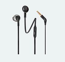 JBL TUNE 205 BLACK (JBLT205BLK) [ПИ] Наушники вкладыши проводные