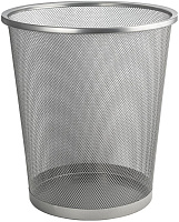 САНАКС 42020 круглое, 20 л, сетчатое, офисное, металлическое, без крышки. Нержавеющая сталь SUS 410. Цвет СЕРЫЙ Ведро