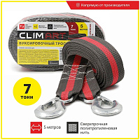 CLIM ART CLA00773 7т 2кр с мешком, термоупаковка Трос буксировочный