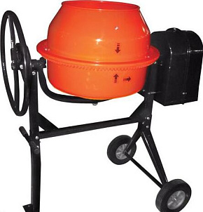 MASTER БМ-140Т 140л, чугун Бетономешалка