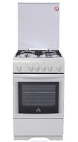 DE LUXE 506040.01Г бел Плита газовая