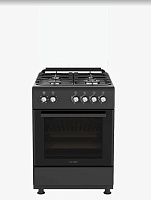 NORDEN FF6406GAZD Черный матовый Плита газоэлектрическая
