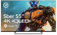 SBER SDX 55UQ5236, черный Телевизор