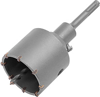 СИБРТЕХ Коронка по бетону в сборе, М22 х 68 мм, SDS PLUS// Коронка по бетону СИБРТЕХ Коронка по бетону в сборе, М22 х 68 мм, SDS PLUS//