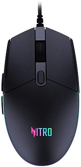 ACER Мышь Nitro OMW400 черный оптическая 6400dpi USB 6but (ZL.MCEEE.02U)