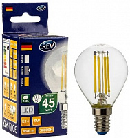 REV 32358 7 FILAMENT G45/E14/5W/4000К Лампа светодиодная