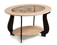 БИТЕЛ СЖ-25 (ДУБ/ВЕНГЕ, Р-3) Журнальный стол БИТЕЛ СТОЛИК ЖУРНАЛЬНЫЙ №25 (ДУБ/ВЕНГЕ, Р-3)