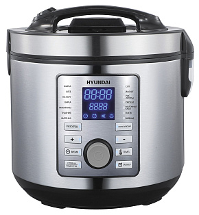 HYUNDAI HYMC-1617 серебристый/черный Мультиварка