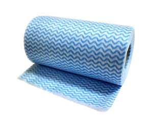 РЫЖИЙ КОТ Салфетки из спанлейса в рулоне с перфорацией 25*30см, 30шт. (006092) Салфетка