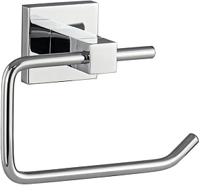 GFMARK 84002 Держатель туалетной бумаги без экрана, на квадратном основании, цвет ХРОМ