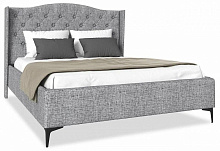 НК-МЕБЕЛЬ TANGO кровать 1600х2000 Рогожка Серая 72306795 (2 кор.) Кровать интерьерная