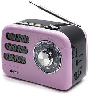 RITMIX RPR-033 PINK Радиоприемник