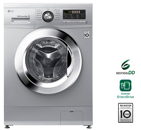 LG F1296TD4 серебристый Стиральная машина