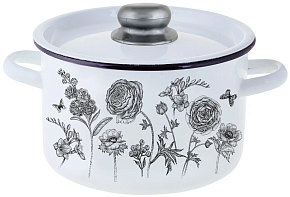 APPETITE 1с17с JE TAIME эмал цил 4,5л Кастрюля APPETITE 1с17с JE TAIME эмал цил 4,5л