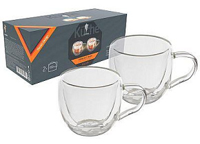 LEONORD AROMA (2*150 мл) LEONORD Набор из 2 чашек AROMA (2*150 мл) с двойными стенками (боросиликатное стекло)