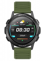 BQ Watch 1.3 Black+Dark Green Wristband Смарт-часы