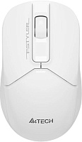 A4TECH Мышь Fstyler FG12S белый оптическая 1200dpi silent беспров. USB 3but